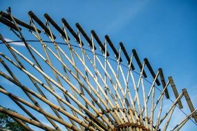 Bamboo Water Wheel Natural