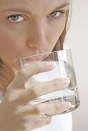 Wasser Glas Mensch
