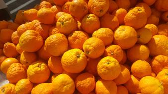 sweet delicious tangerines