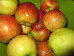 Apple Fruit Health red green