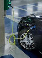 Electric Car Driving