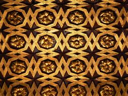 pattern blanket architecture gold