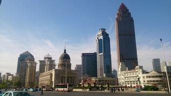 China Tianjin Tall Buildings
