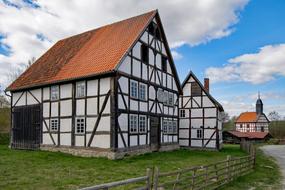 Beautiful Neu-Anspach Houses on the grass in Germany