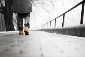 Boots Walking