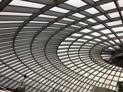 abstract iron ceiling