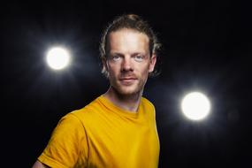 Boy in yellow Photo