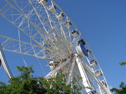 Ferris Wheel Cape Town view