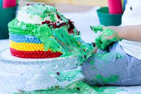 Cake Party colors