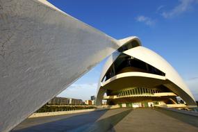 The City of Arts and Sciences is a cultural and architectural complex in the city of Valencia in Spain