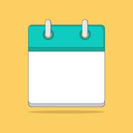 day symbol calendar date icon