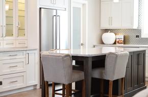 white modern kitchen interior