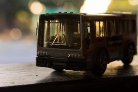 Bus Car toy model