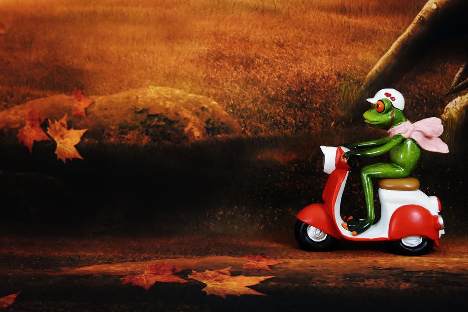 Vespa Roller Motor Scooter