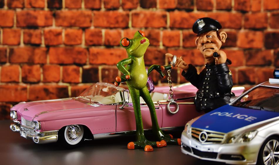 Police Cadillac El Dorado