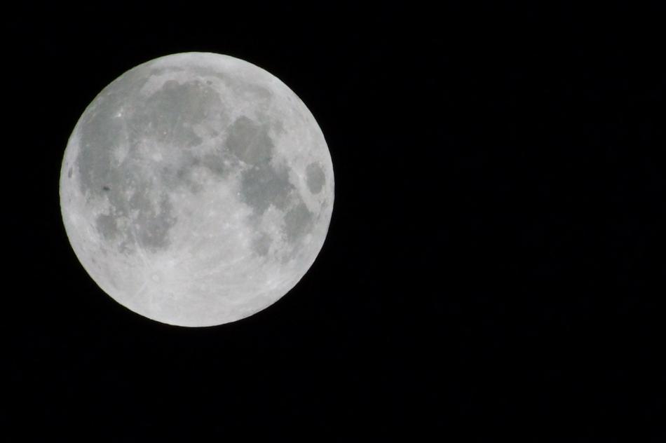 Moon Night Sky The Fullness