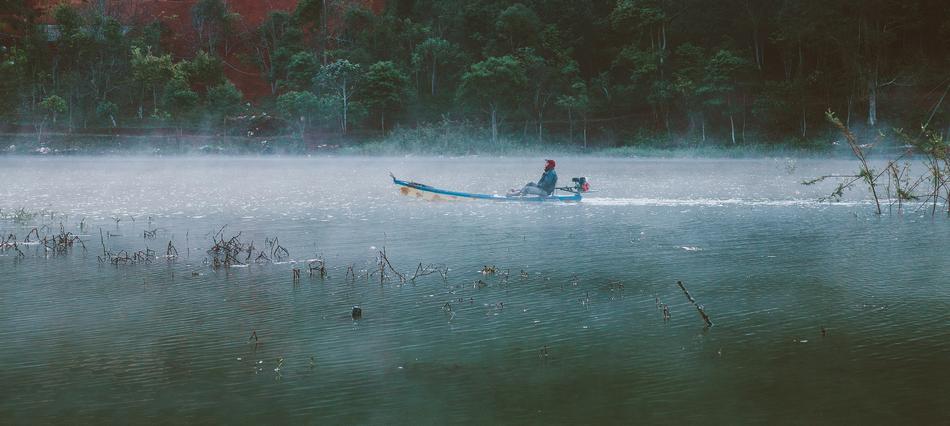 Vietnam Da Lat Tuyen lam view