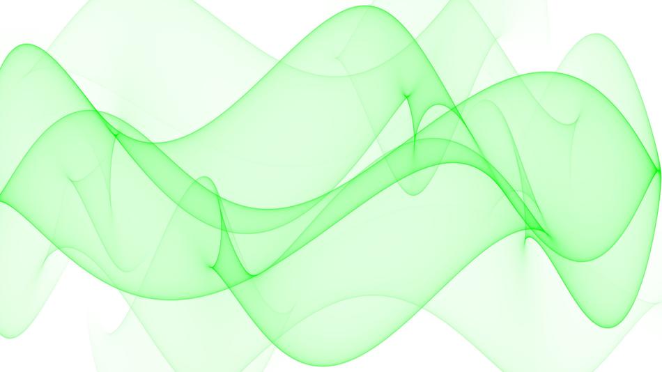 green curve abstract