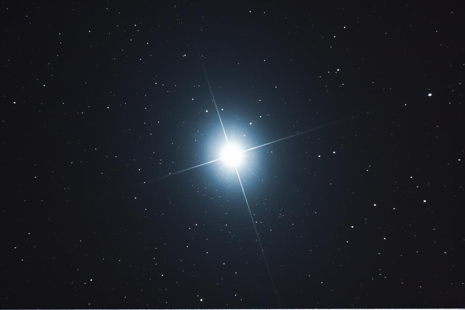 sirius star big dog brilliant sky