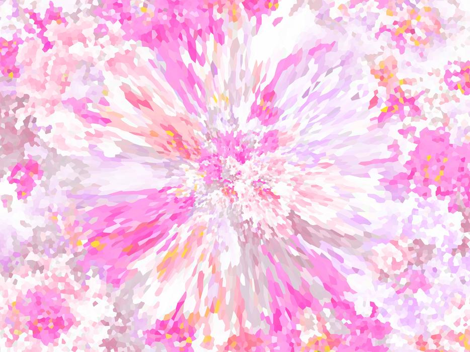 background with abstract pink flower