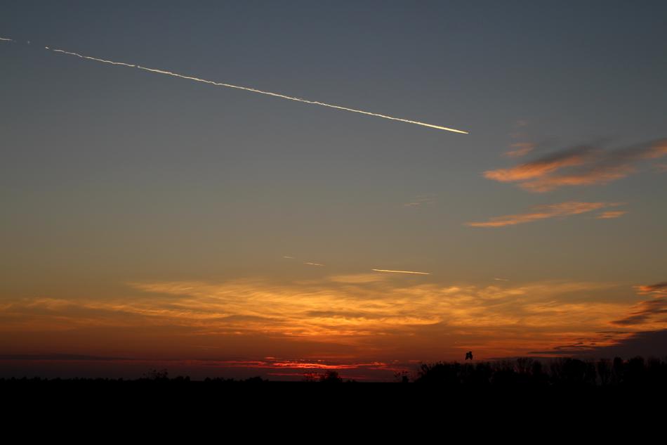 Sunset Skyline view