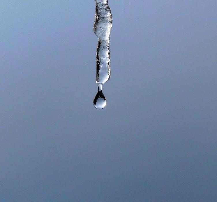 Icicle Water Droplet
