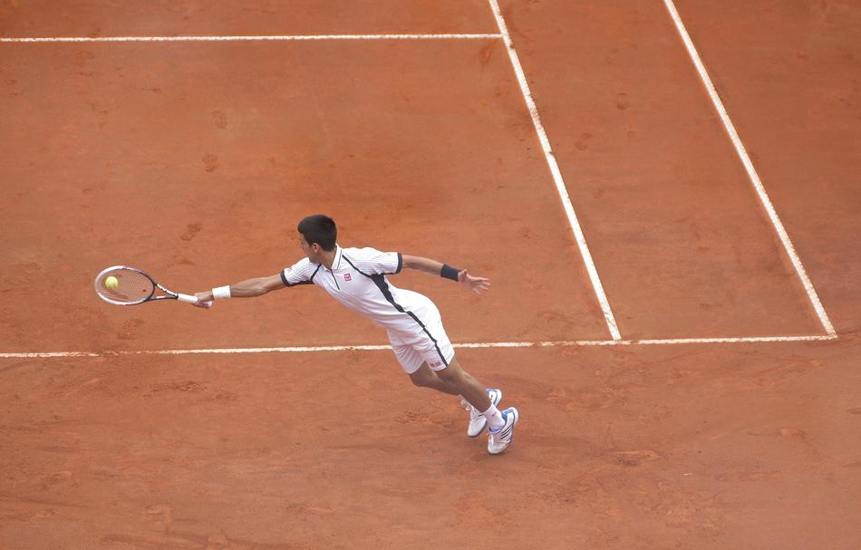 Tennis Rome view