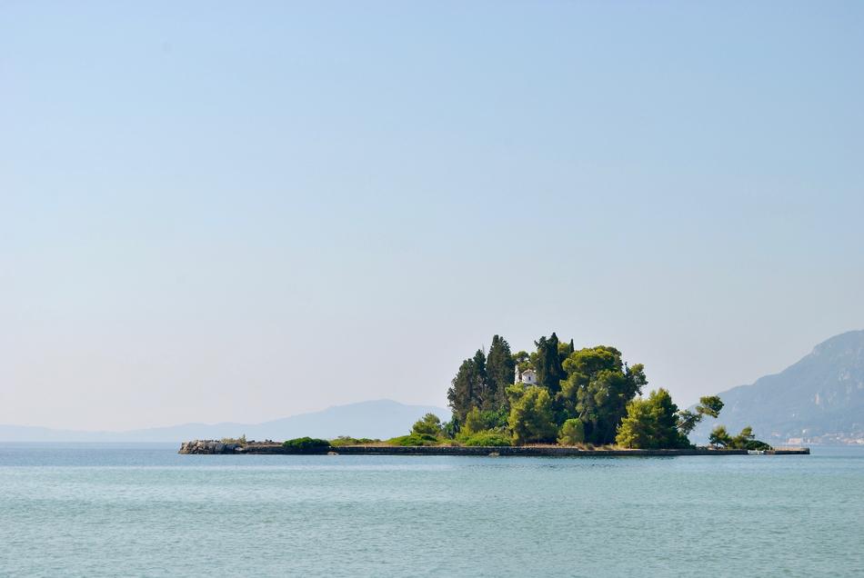 Corfu Greece Sea