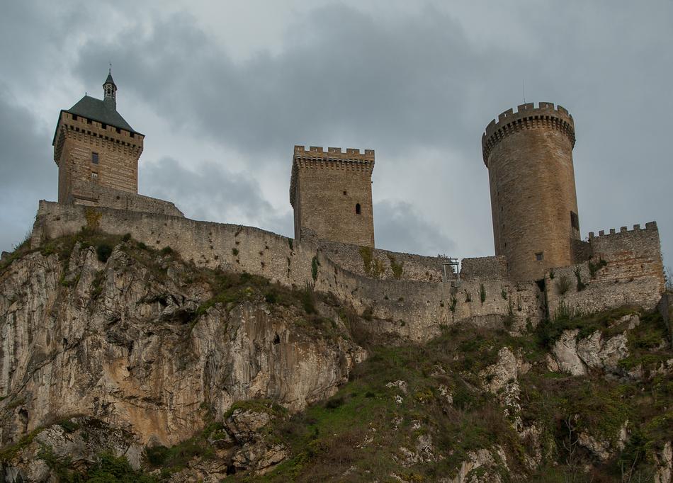 Foix Fortress Ramparts