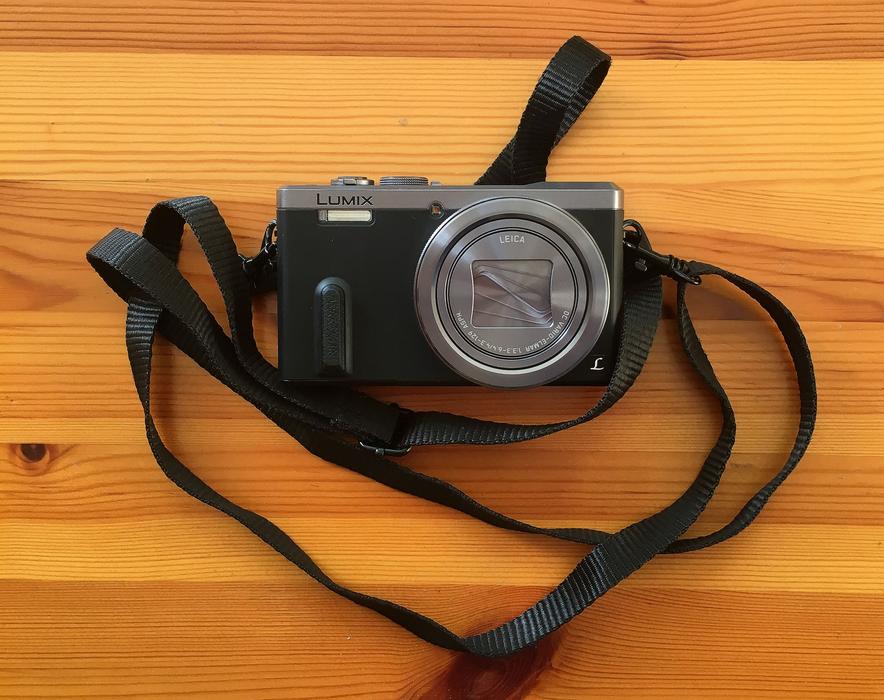 black Panasonic camera
