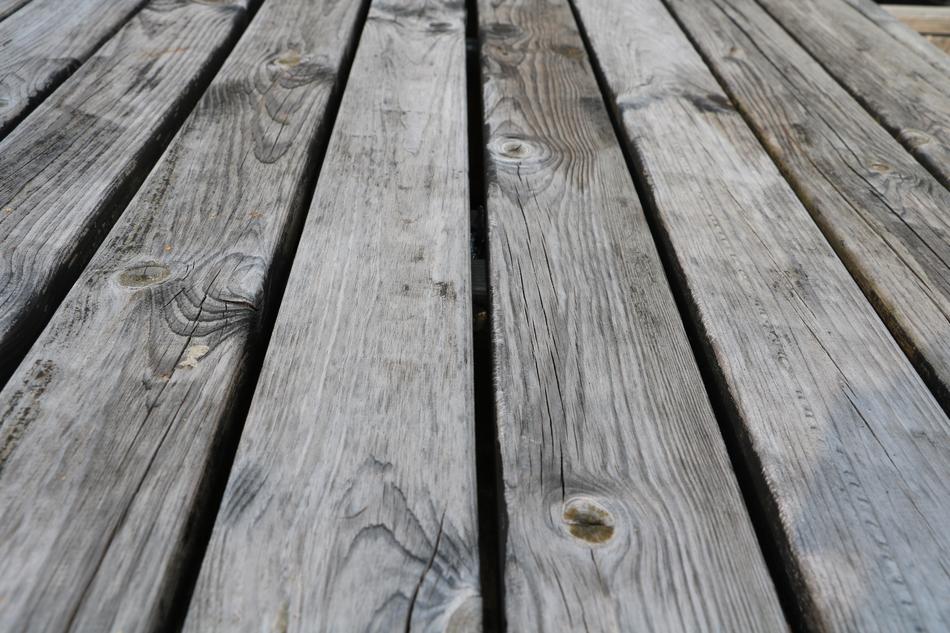 Wood Planking Shelf