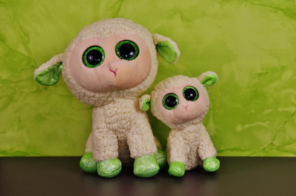 cute sheep toys with big eyes