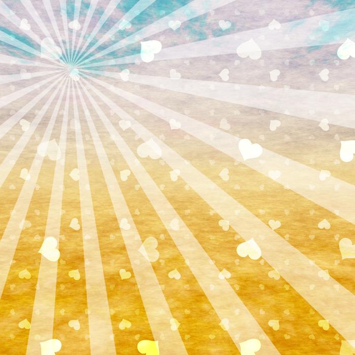 background for scrapbooking, hearts and rays drawing
