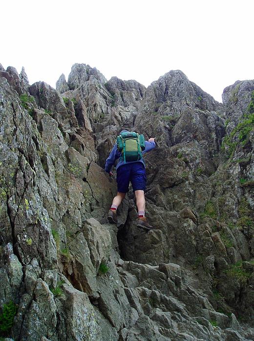 Lake District Helvellyn Climbing