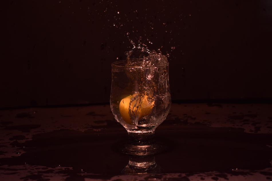 Splash Glass Lemon