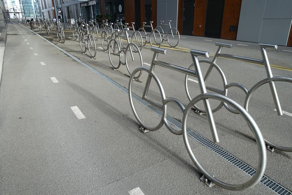 bicycle Parking road