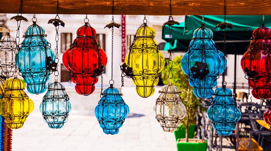 Color Lamps Glass art