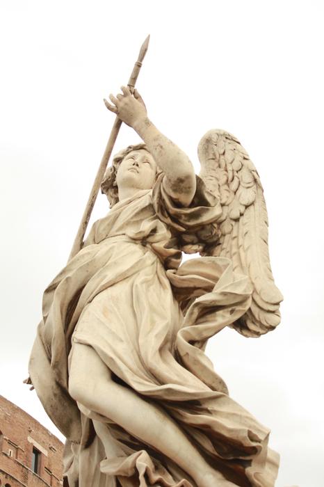 Angel Rome Bridge Castle