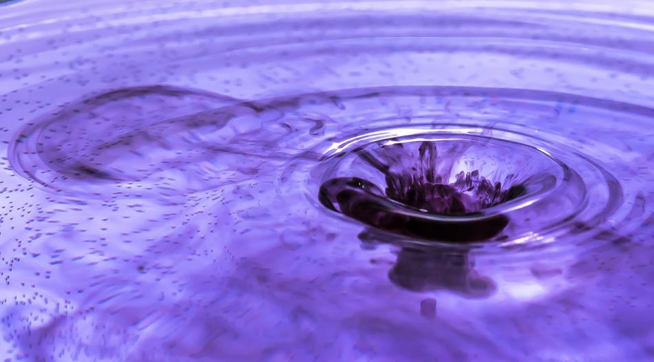 Drop Of Water violet