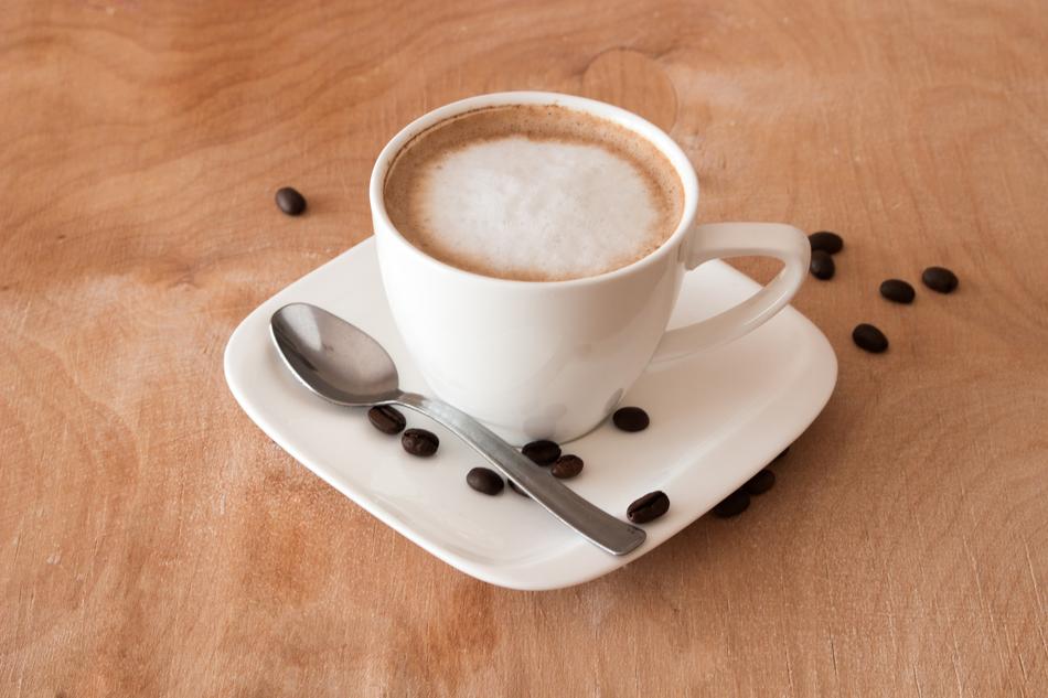 homemade hot coffee