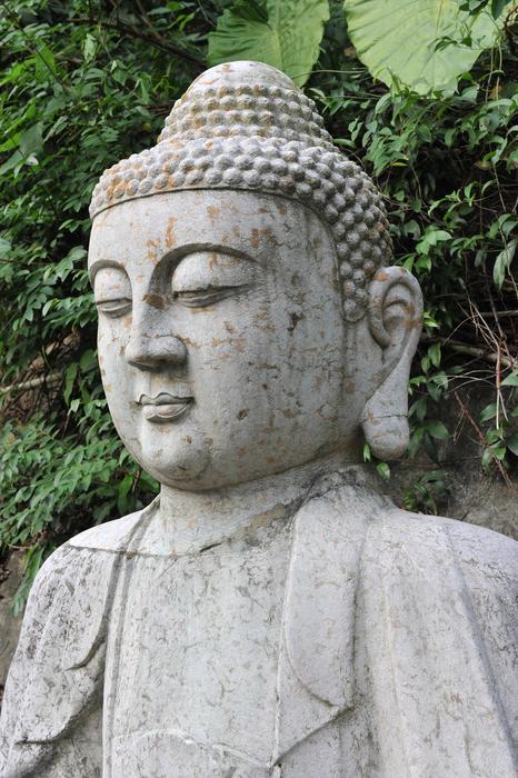 sculpture of religion stone