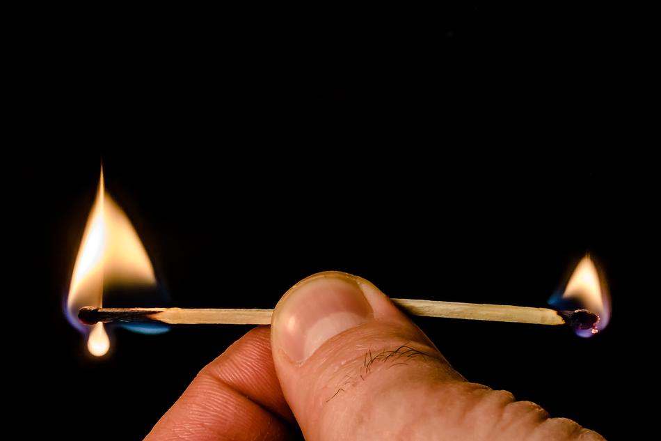 Matches Burnout Disease Psychic