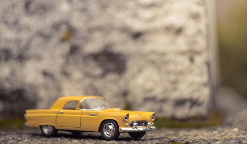Toy Car Yellow