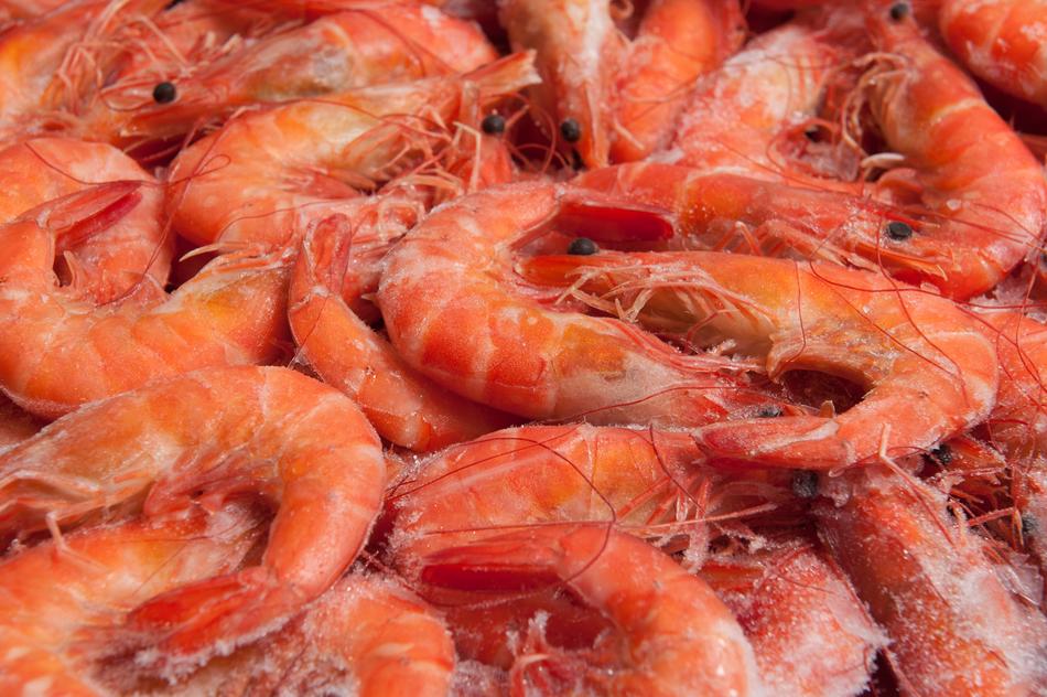 Prawns Seafood Cooked