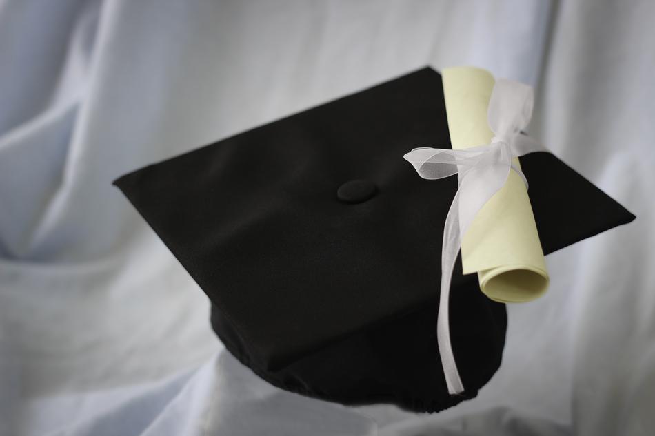 Graduation Scroll Cap
