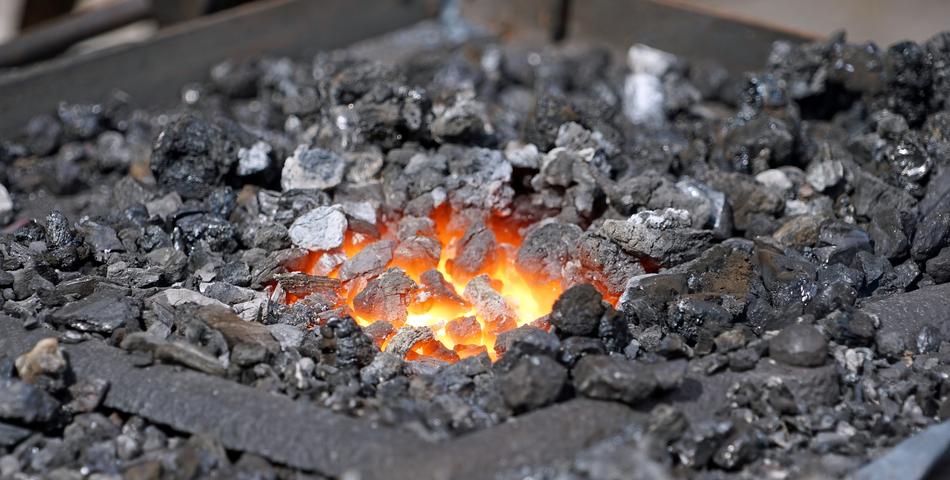 Charcoal Embers Fire