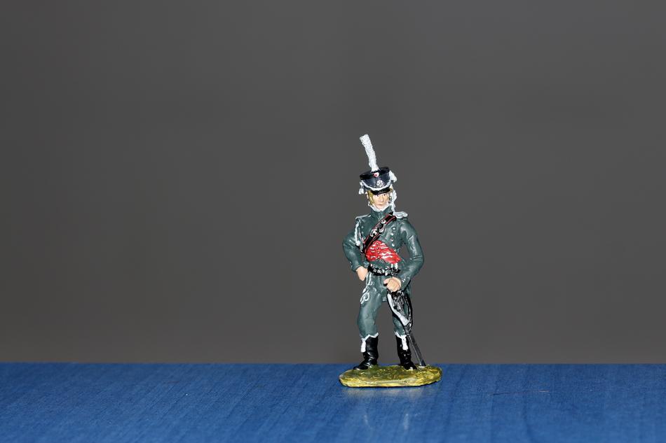 Colored figure on the board