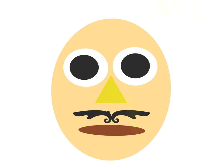 face animation cartoon man