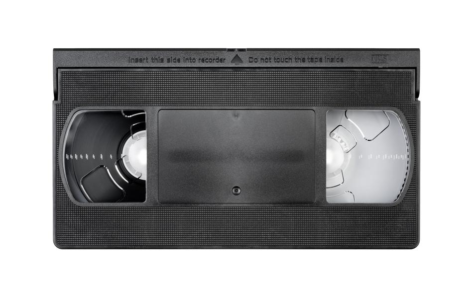 An old movie cassette