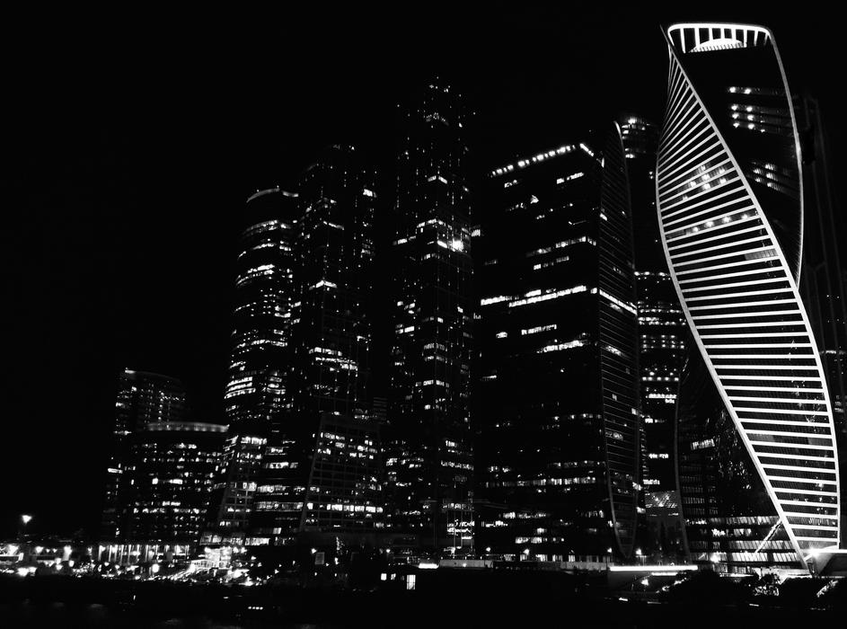 Night Moscow City